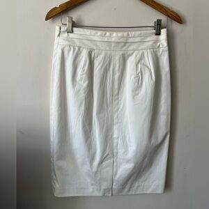 nwt Club Monaco Erin Skirt in Jupe White size 6